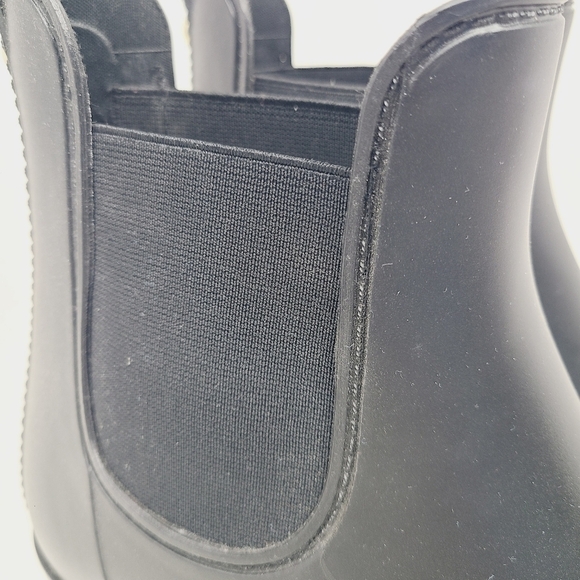 Sam Edelman | Women's Classic Black Tinsley Rain Booties (US Size 11M) - Picture 6 of 12